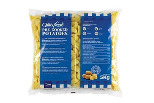 Kook-half aardappelen